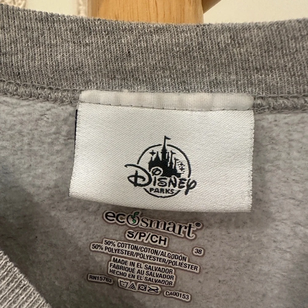Disneyland Resort Mickey Mouse Gray Crewneck Sweatshirt Small